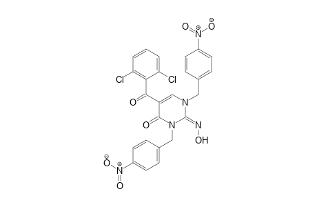 1,3-Di(p-nitrobenzyl)-5-(2,6-dichlorobenzoyl)uracil oxime