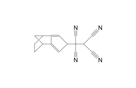 4-syn-(Tetracyano-ethyl)-tricyclo(5.2.1.0/2,6/)deca-2,5-diene