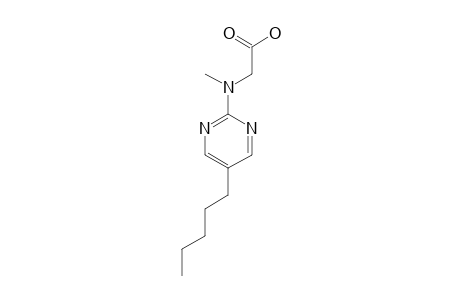 N-METHYL-N-(5-PENTYL-2-PYRIMIDINYL)GLYCINE