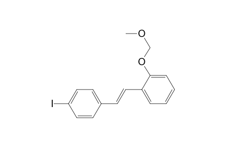 1-[(E)-2-(4-Iodophenyl)ethenyl]-2-(methoxymethoxy)benzene