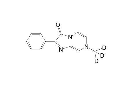 3,7-Dihydro-2-phenyl-7-(trideuteromethyl)imidazo[1,2-a]pyrazin-3-one