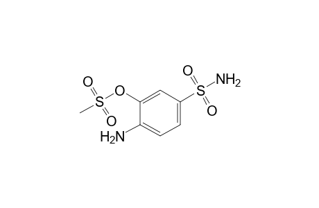 Benzenesulfonamide, 4-amino-3-[(methylsulfonyl)oxy]-