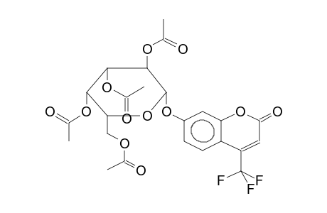 4-TRIFLUOROMETHYLUMBELLIFERYL 2,3,4,6-TETRA-O-ACETYL-BETA-D-GALACTOPYRANOSIDE