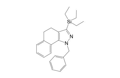 1-Benzyl-3-triethylsilyl-4,5-dihydro-1H-benzo[g]indazole