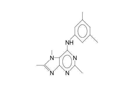 N-(3,5-Dimethyl-phenyl)-2,7,8-trimethyl-7-purin-6-amine