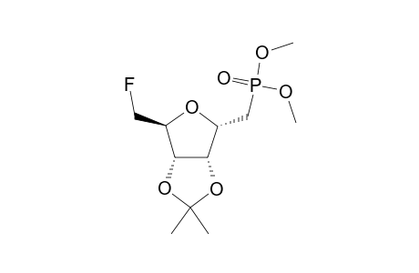 D-ALTRO-2,5-ANHYDRO-1-DEOXY-1-(DIMETHOXYPHOSPHINYL)-6-FLUORO-3,4-O-ISOPROPYLIDENE-HEXITOL