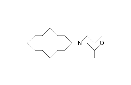 4-Cyclododecyl-trans-2,6-dimethyl-morpholine