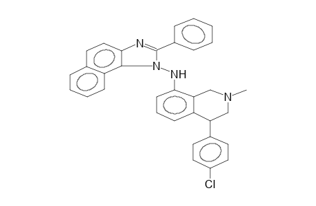 N{8-[4-(PARA-CHLORROPHENYL)-2-METHYL]-1,2,3,4-TETRAHYDROISOQUINOLYL}-2-PHENYLNAPHTHO[2,1-D]IMIDAZOLE-1-AMINE