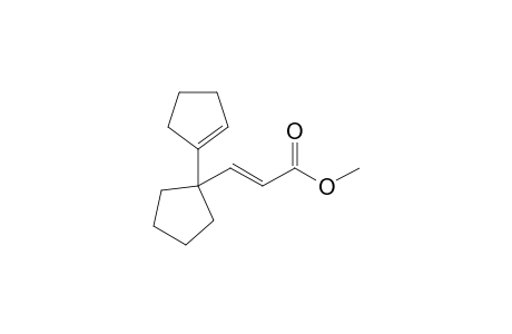E-Methyl 3-[1-(Cyclopent-1-enyl)cyclopentyl]propenoate