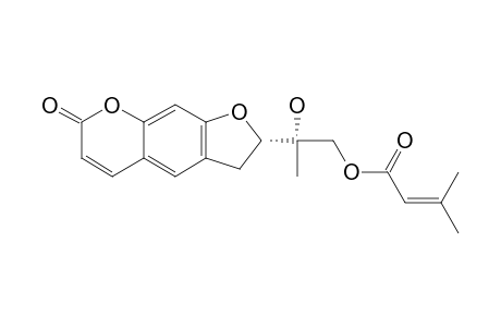 (+)-2''-SENECIOYLOXYMARMESIN