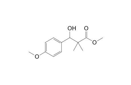 3-Hydroxy-3-(4-methoxyphenyl)-2,2-dimethyl-propionic acid methyl ester