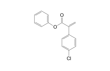 Phenyl 2-(4-chlorophenyl)acrylate