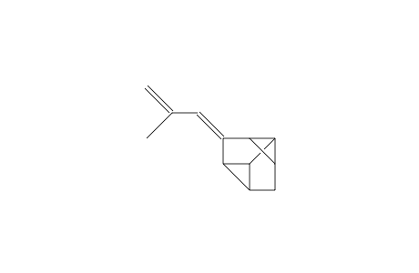 3-(2'-Methylprop-2'-enylidene)-tetracyclo(3.3.0.0/4,6/.0/2,8/)octane