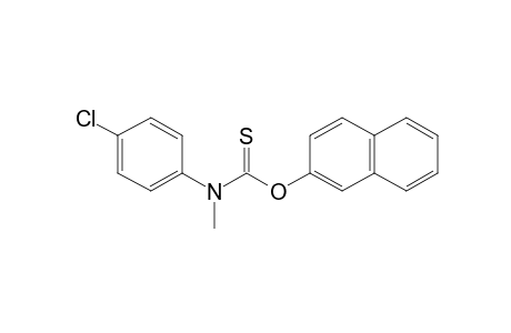 p-chloro-N-methylthiocarbanillic acid, O-2-naphthyl ester