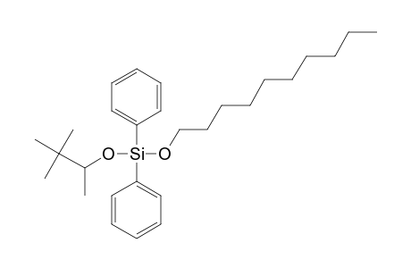 Silane, diphenyldecyloxy(3,3-dimethylbut-2-yloxy)-