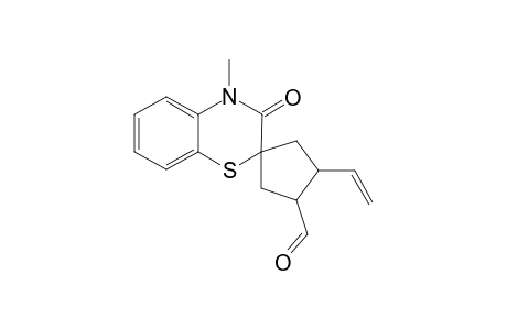3'-Chloro-3,4-dihydro-4-methyl-3-oxo-4'-vinyl-1,4-benzothiazine-2-spiro-1'-cyclopentane-3'-carbaldehyde isomer