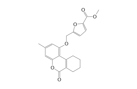 methyl 5-{[(3-methyl-6-oxo-7,8,9,10-tetrahydro-6H-benzo[c]chromen-1-yl)oxy]methyl}-2-furoate