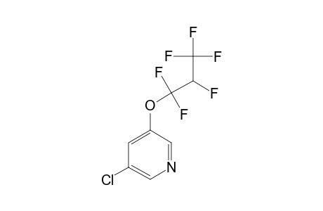 3-(2H-PERFLUORO-N-PROPOXY)-5-CHLOROPYRIDINE