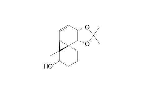 (3aS,5aR,9aR,9bR)-2,2,5b-trimethyl-3a,5a,5b,6,7,8,9,9b-octahydrobenzo[1',3']cyclopropa[1',2':3,4]benzo[1,2-d][1,3]dioxol-6-ol