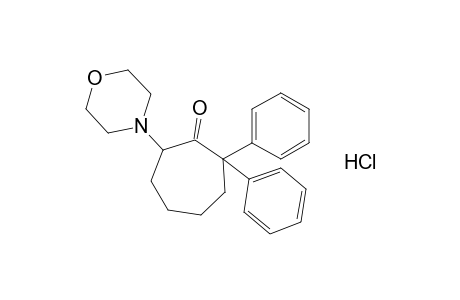 2,2-diphenyl-7-morpholinocycloheptanone, hydrochloride