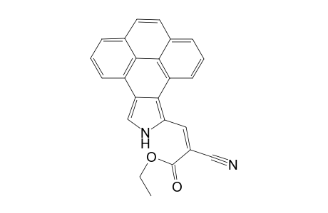 1-(2-Cyano-2-ethoxycarbonylvinyl)pyreno[4,5-c]pyrrole