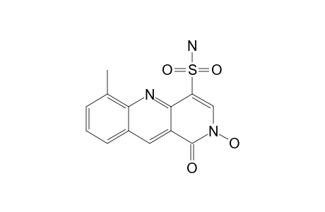 2-HYDROXY-6-METHYL-1-OXO-1,2-DIHYDROBENZO-[B]-[1,6]-NAPHTHYRIDINE-4-SULFONAMIDE