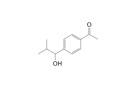 1-(4-(1-hydroxy-2-methylpropyl)phenyl)ethanone