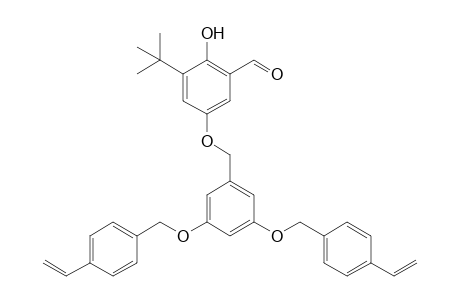 1-(3-tert-Butyl-5-formyl-4-hydroxyphenoxymethyl)-3,5-bis(4-vinylbenzyloxy)benzene