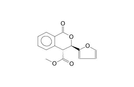 TRANS-3-(2-FURYL)-4-CARBMETHOXY-1-ISOCHROMANONE