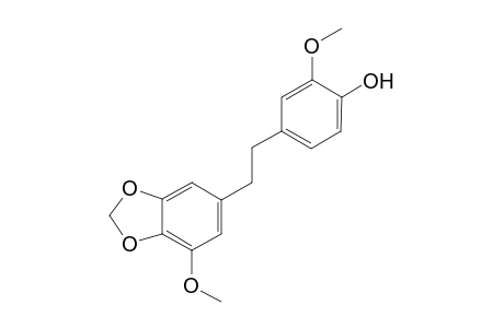 2-Methoxy-4-(2-(7-methoxybenzo[d][1,3]dioxol-5-yl)ethyl)phenol
