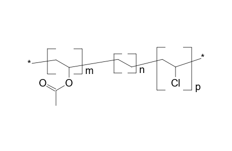 Poly(vinylacetate-co-ethylene-co-vinylchloride)