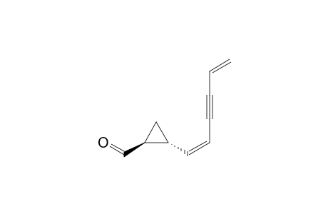 (1S,2R)-2-(Hexa-1'Z,5'-dien-3'-ynyl)cyclopropane1-carbaldehyde