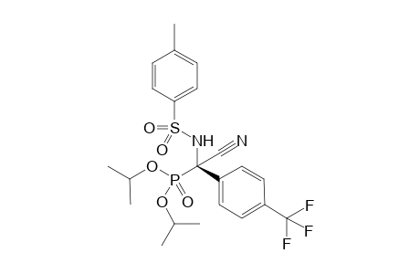 (S)-Diisopropyl cyano(4-methylphenylsulfonamido)(4-(trifluoromethyl)phenyl)methylphosphonate