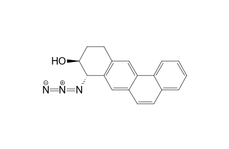 Benz[a]anthracen-9-ol, 8-azido-8,9,10,11-tetrahydro-, trans-