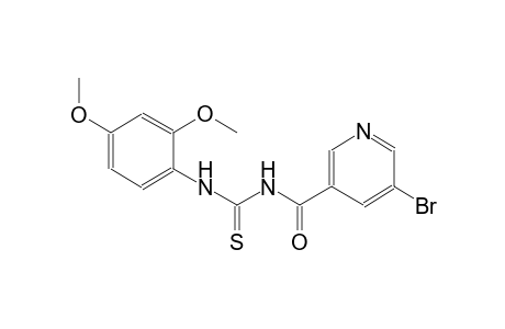 thiourea, N-[(5-bromo-3-pyridinyl)carbonyl]-N'-(2,4-dimethoxyphenyl)-
