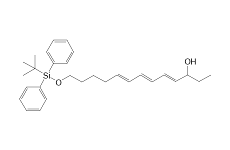(4E,6E,8E)-13-(tert-Butyldiphenylsilanyloxy)trideca-4,6,8-trien-3-ol