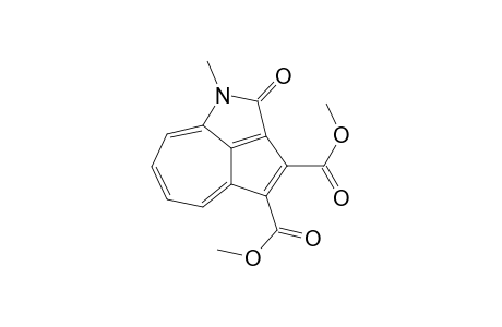 Azuleno[8,1-bc]pyrrole-3,4-dicarboxylic acid, 1,2-dihydro-1-methyl-2-oxo-, dimethyl ester