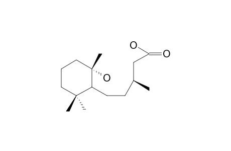 3-METHYL-5-(2,2,6-TRIMETHYL-6-HYDROXY-CYClOHEXYL)-PENTANOIC_ACID