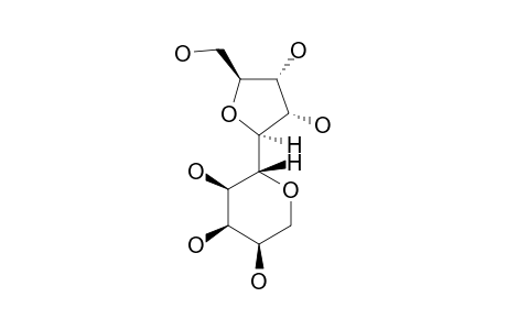 (3S,4S,5S)-3,4,5-TRIHYDROXY-(6S)-6-(BETA-D-RIBOFURANOSYL)-TETRAHYDROPYRAN