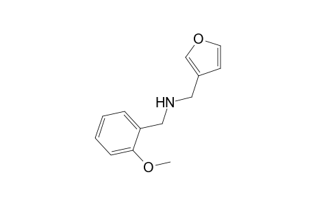 1-(3-furanyl)-N-[(2-methoxyphenyl)methyl]methanamine