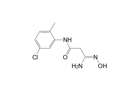 Propanamide, 3-amino-N-(5-chloro-2-methylphenyl)-3-(hydroxyimino)-
