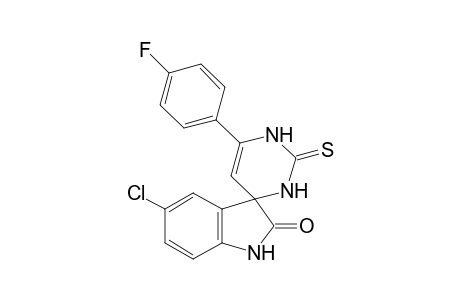 5-Chloro-6'-(4-fluorophenyl)-2'-thioxo-2',3'-dihydro-1???Hspiro[indole-3,4'-pyrimidin]-2(1H)-one