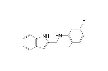 N-(1H-indol-2-ylmethyl)-5-fluoro-2-iodoaniline