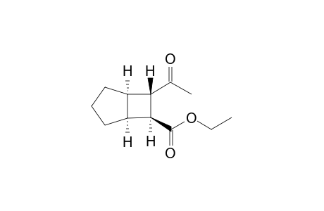 (trans)-6-Acetyl-7-(ethoxycarbonyl)-bicyclo[3.2.0]heptane