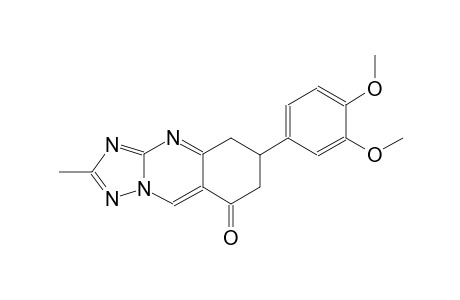 [1,2,4]triazolo[5,1-b]quinazolin-8(5H)-one, 6-(3,4-dimethoxyphenyl)-6,7-dihydro-2-methyl-