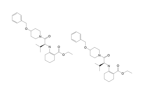 N-(2-ETHOXYCARBONYL-1-CYCLOHEXENYL)-L-VALINE-4-(BENZYLOXY)-PIPERIDIDE