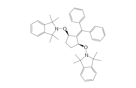 CIS-1,3-BIS-(1',1',3',3'-TETRAMETHYL-1',3'-DIHYDROISOINDOLIN-2'-YLOXYL)-2-(DIPHENYLMETHYLIDENE)-CYClOPENTA