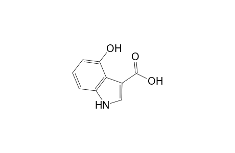 1H-Indole-3-carboxylic acid, 4-hydroxy-