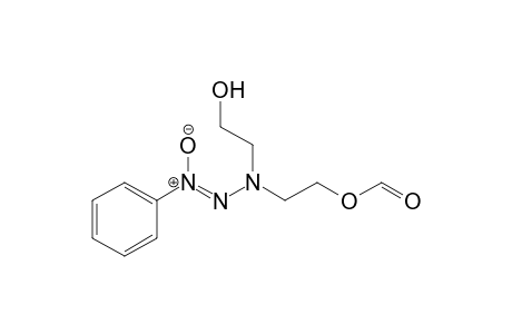 N(1)-Phenyl-3-(2'-hydroxyethyl)-3-(2'-formyloxyethyl)triazene-1-oxide