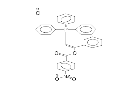 TRIPHENYL(2-PARA-NITROBENZYLOXY-2-PHENYLVINYL)PHOSPHONIUM CHLORIDE